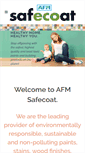 Mobile Screenshot of afmsafecoat.com