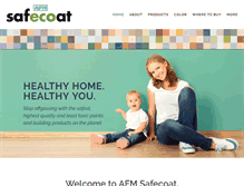Tablet Screenshot of afmsafecoat.com